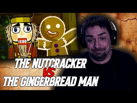 The Nutcracker vs. The Gingerbread Man - Rap Battle! - ft. Snakebite126 // REACTION!!!