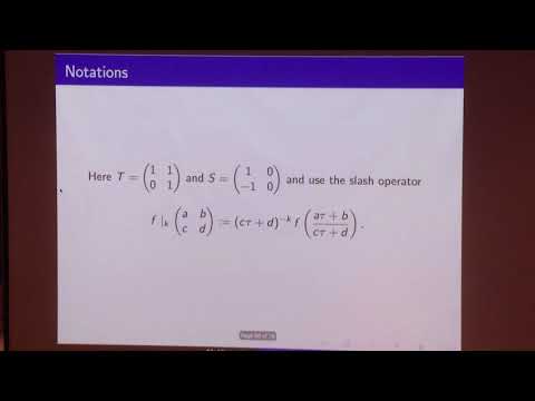 Maryna Viazovska: Sphere packings, Fourier Interpoaltion and Modular Forms II