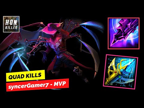 HoN Dampeer SPELLSHARDS with STAFF OF THE MASTER - MVP