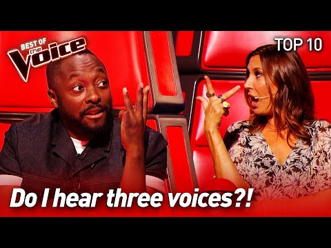 Extraordinary TRIOs on The Voice | Top 10