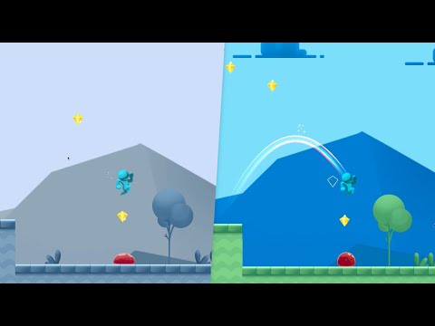 29 Урок 2D Platformer Decorate your World