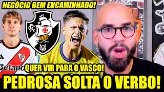 VASCO ENCAMINHANDO CONTRATAÇÃO DE BRIAN RODRÍGUEZ! PEDROSA SOLTA O VERBO! FACUNDO COLÍDIO FECHADO!