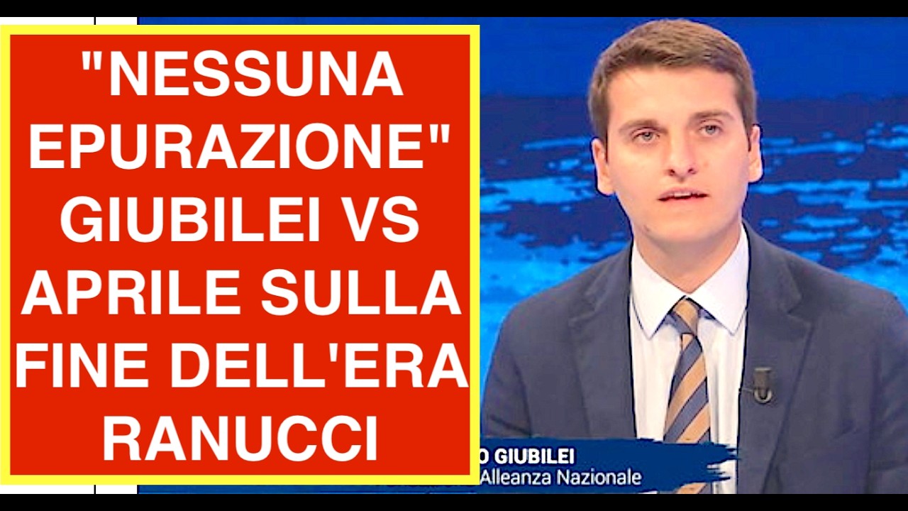 "NESSUNA EPURAZIONE" GIUBILEI VS APRILE SULLA FINE DELL'ERA RANUCCI