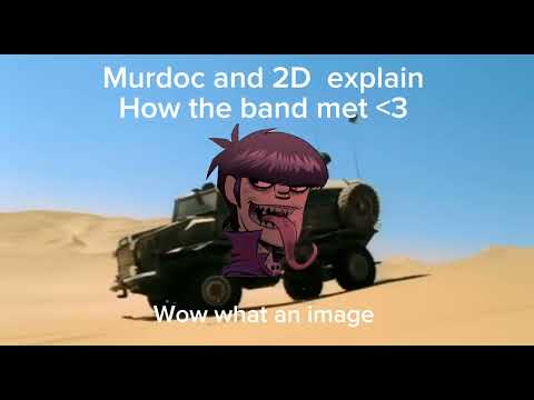 How Gorillaz met explained by Murdoc and 2D