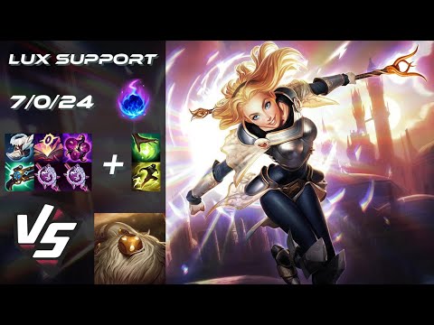 SUPPORT Lux vs Bard - EU Master Patch 15.1