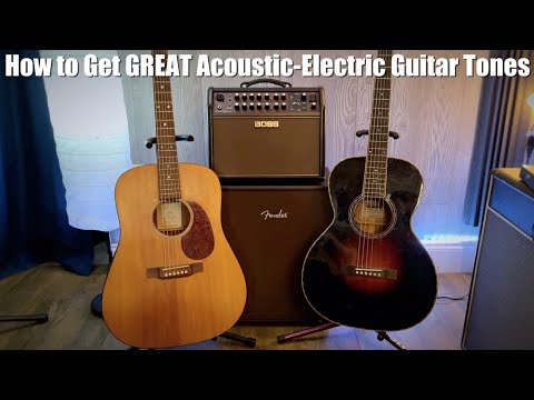 How to Get Great Acoustic Guitar Tones Live