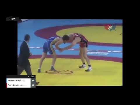 Legends Remastered 2011 Worlds Freestyle 84kg Bronze Cael Sanderson (USA) v/s Albert Saritov (RUS)