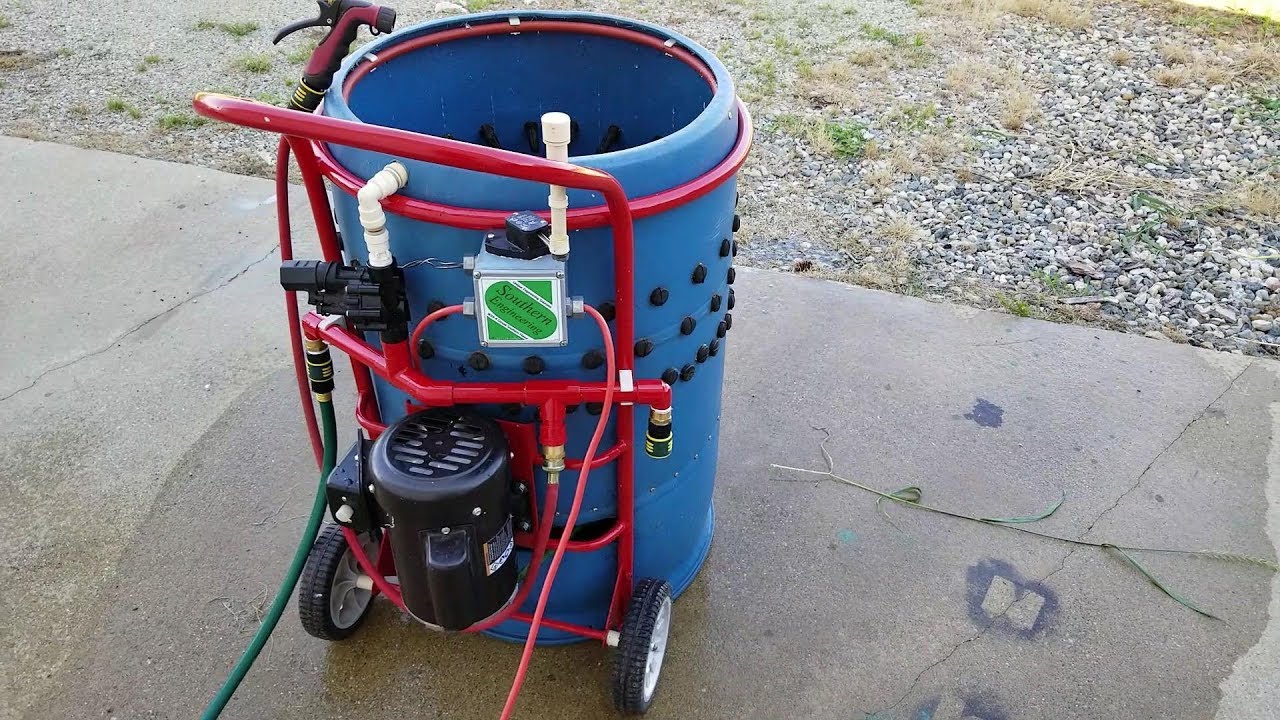 DIY Mother of all Chicken Pluckers gets updated and a couple of changes to make it better.  Ver.1.5