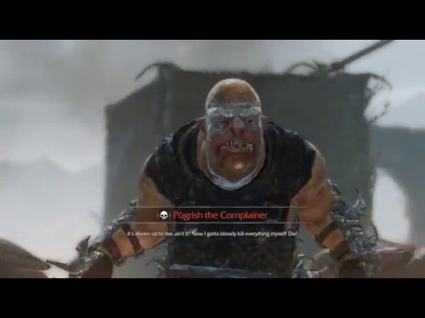 Shadow of Mordor Complainer uruk quotes
