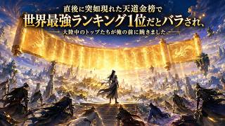 直後に突如現れた天道金榜で世界最強ランキング１位だとバラされ、大陸中のトップたちが俺の前に跪きました＃アニメ黙示録シアター