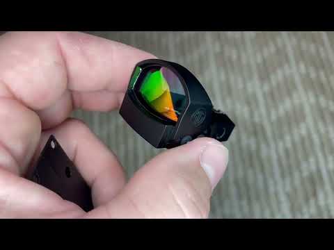 Sig Sauer ROMEO1PRO 1x30mm 3 MOA Red Dot Sight, An awesome choice for sig footprint cuts