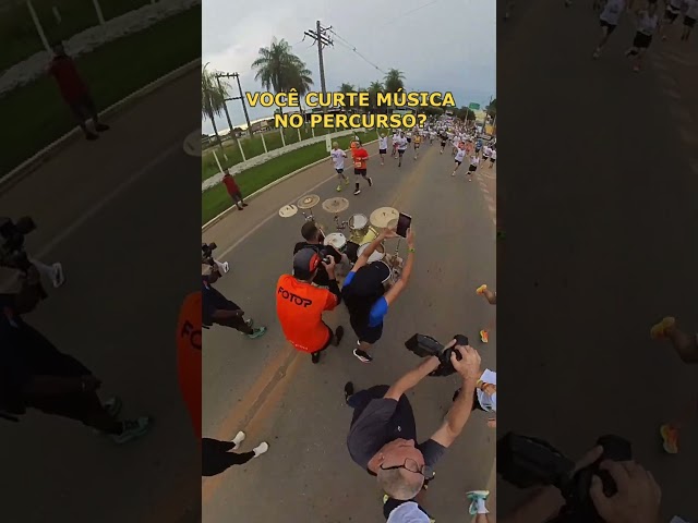 Você curte música ao vivo no percurso da prova? #maniadecorrida