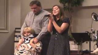 Hally Hagan sings "Held, by Natalie Grant" to her Mom