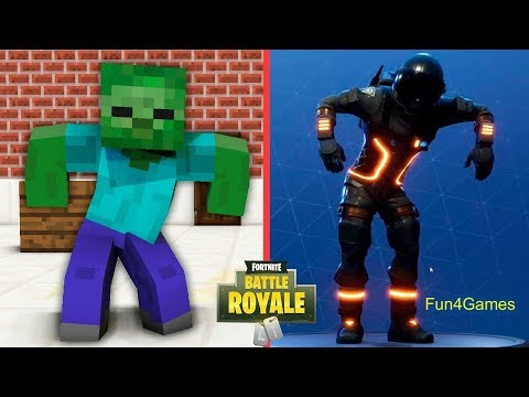 Monster School   Fortnite Dance Challenge Season 6   Minecraft Animation mp4