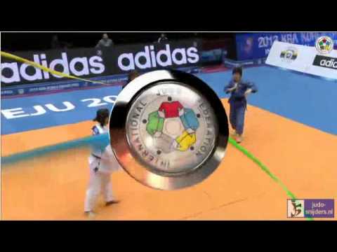 Judo 2013 Grand Prix Jeju: Jung (KOR) - Munkhbaatar (MGL) [-52kg] final