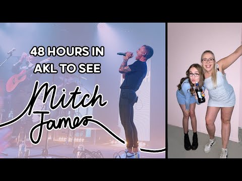 MITCH JAMES & DRAX PROJECT TOUR, 48 hours in AUCKLAND | ItsRebeccaMarie