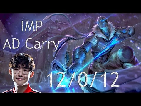 LGD imp [ Ranked Diamond Korea ] - Varus vs Jhin [ S7 #10 ]