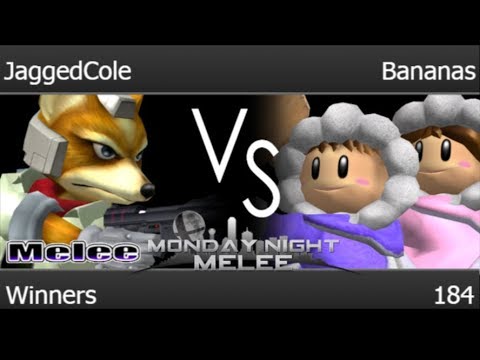 MNM 184 - JaggedCole (Fox) vs Bananas (ICs) Winners - Melee