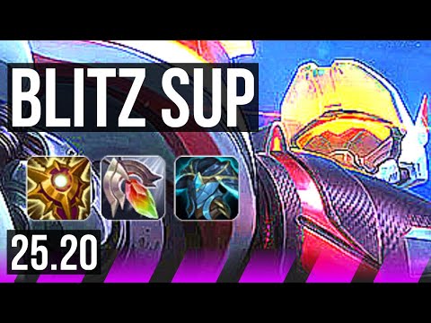 BLITZCRANK & Aphelios vs THRESH & Karthus (SUP) | EUW Master | 25.20