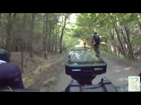 Stary szlak kolejowy cz.1, Trasa rowerowa Świdwin - Połczyn Zdrój - Złociniec [timelapse]