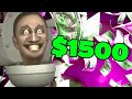 This Skibidi Toilet Game Cost 1500 To Make