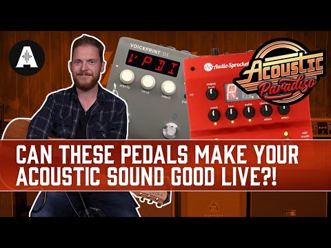 Can Your Acoustic Guitar Sound Good Live? - ToneDexter vs Voiceprint