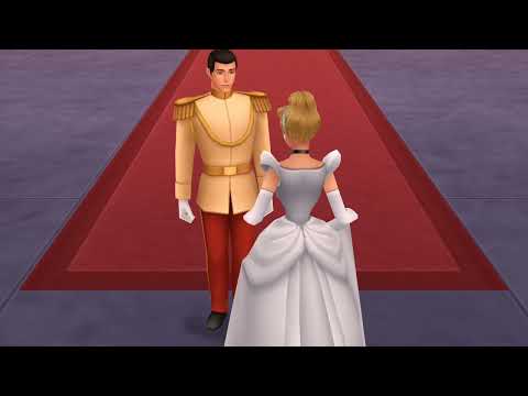 Kingdom Hearts Birth by Sleep Final Mix Theater Mode Scene 030- The Ball of Her Dreams