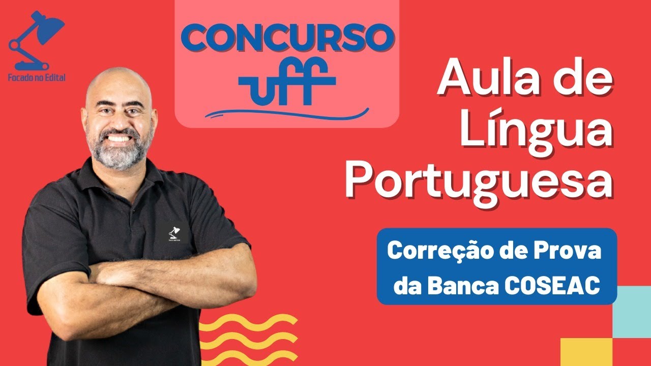 Correção de Prova de Língua Portuguesa da banca COSEAC