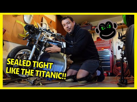KREEM FUEL TANK LINER | 97 Suzuki GSXR 600 Build | Episode 6