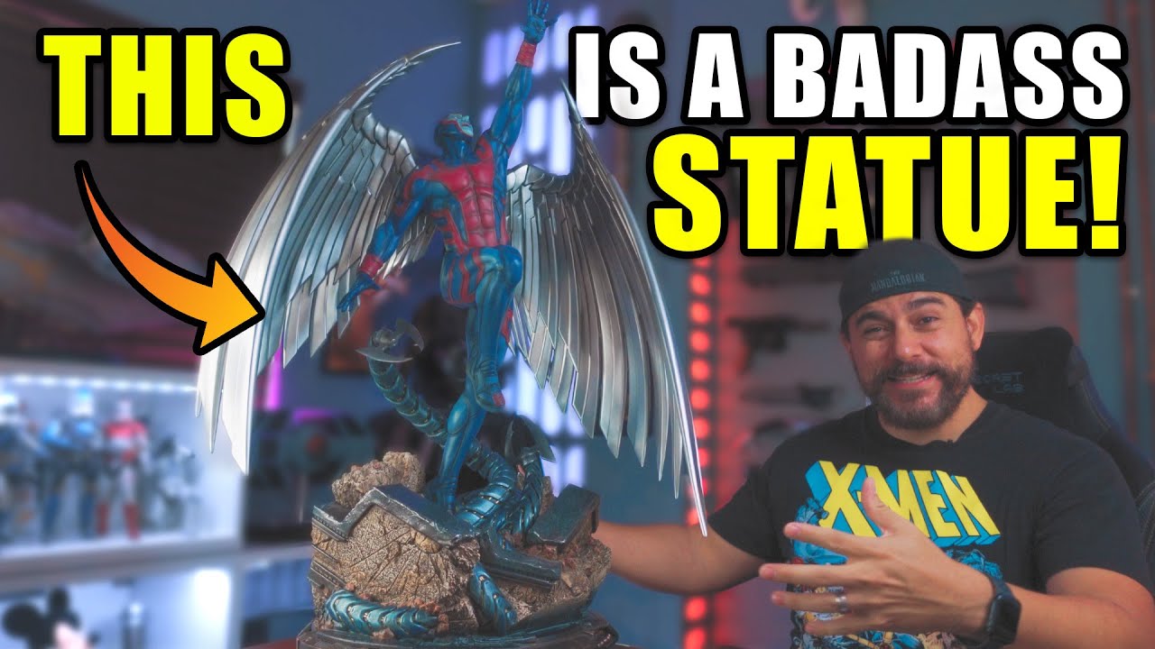 XM Studios Archangel Statue Unboxing! One of the Best X-Men Statues!