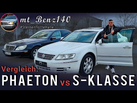 VW Phaeton vs S-Klasse I Phaeton 5.0 Liter Diesel V10 4Motion I Fahrbericht und Vergleich I W220 I