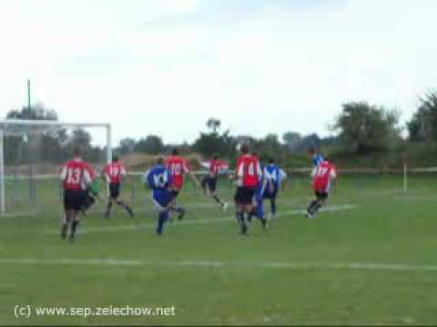 2009.05.24 Sęp Żelechów (trampkarze) - OSiR Sokołów Podaski: bramka na 0:2 z rzutu wolnego
