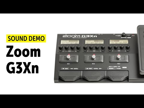 Zoom G3Xn Sound Demo (no talking)