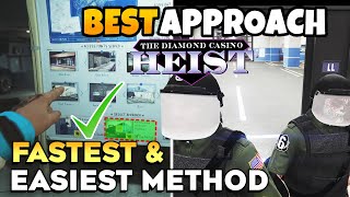 GTA 5 Online BEST DIAMOND CASINO HEIST APPROACH (FASTEST & EASIEST) With No Alert (Full Guide)