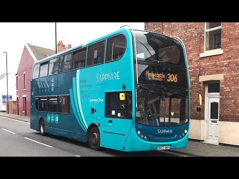 Typical Jesmond: Arriva North East 7505 (NK57GWX) Dennis Trident 2/Enviro 400