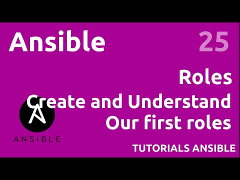 Our FIRST roles ANSIBLE 25