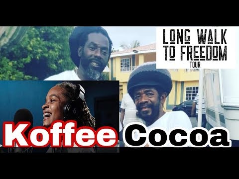 COCOA TEA CALLS KOFFEE ON STAGE AND MASH BUJU BANTON LONG WALK TO FREEDOM CONCERT Video