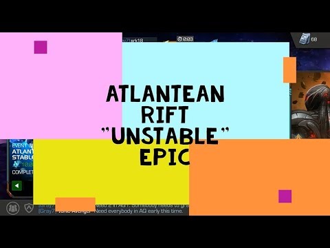 Atlantean Rift Unstable Epic | Marvel Contest of Champions