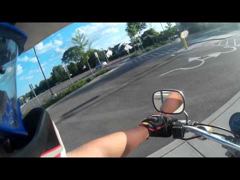 1975 Harley sx 175 ride