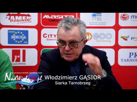 Konferencja prasowa po meczu Siarki Tarnobrzeg z Legionovią Legionowa 29.10.2015