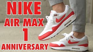 Nike Air Max 1 Anniversary Review & On Feet (2017/2018 Red)