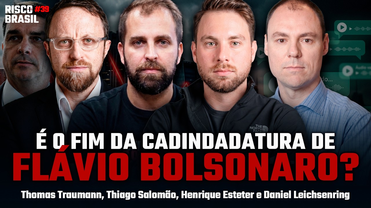 É O FIM DA CANDIDATURA DE FLÁVIO BOLSONARO? | Risco Brasil #39