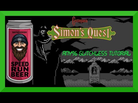 Castlevania 2: Simon's Quest Any% Glitchless tutorial {Raw, Unedited}