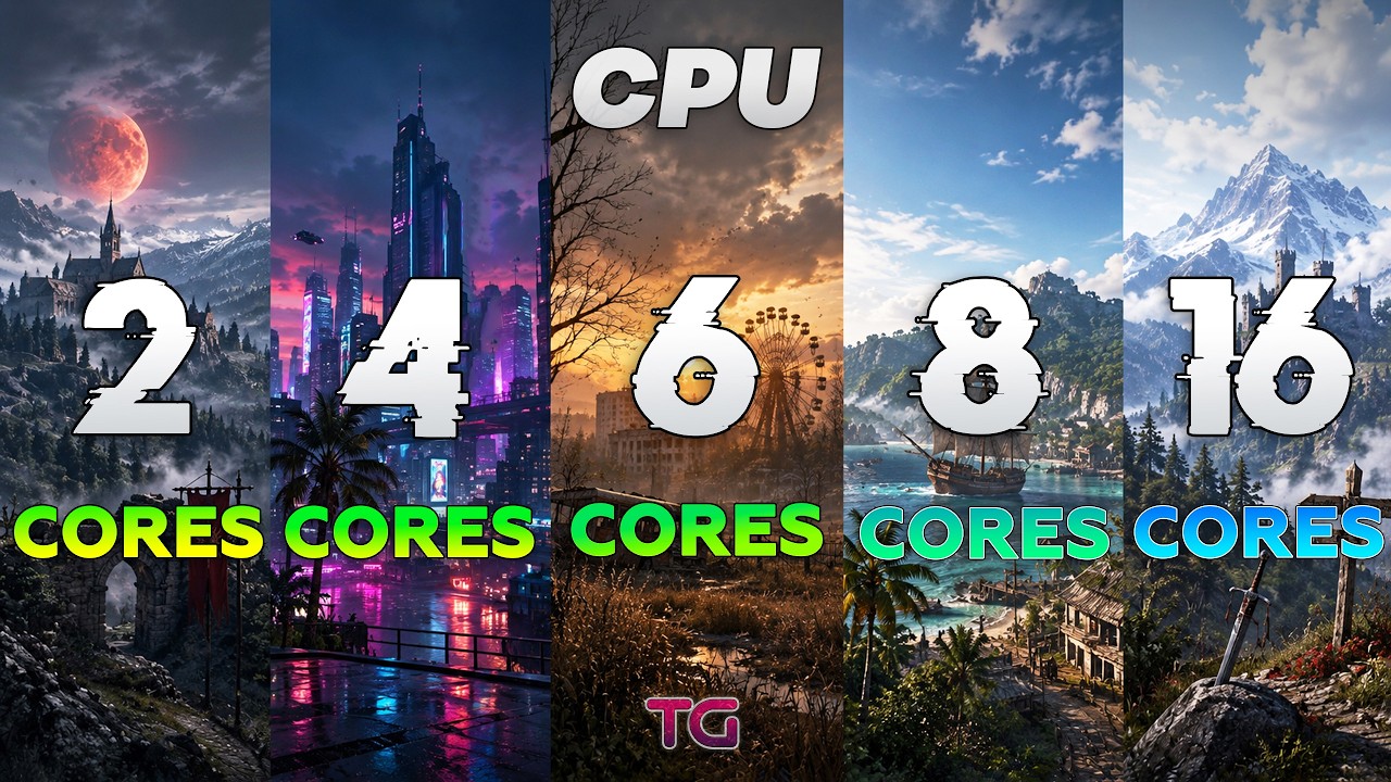 How Many CPU Cores Do You Need for Modern Games in 2026?