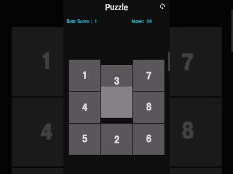 Classic Number Slide Puzzle video thumbnail