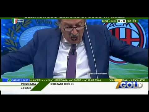 L'esultanza di Tiziano Crudeli al gol di Romagnoli