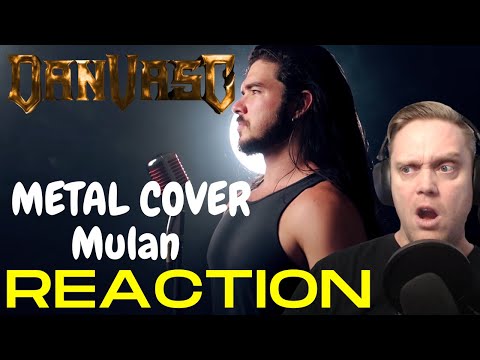 Recky reacts to: Dan Vasc - "I'll Make a Man Out of You" METAL COVER - Mulan