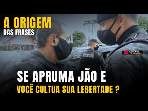 The Origin of the 02 phrases by SGT Nantes that entered police history with director Elias Junior