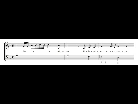 BONIFAZIO GRAZIANI: Dominus illuminatio mea PDF SCORE
