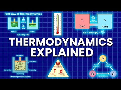 All of Thermodynamics Explained in 11 Minutes